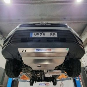 6mm Aluminum Engine Armour for VW Crafter & MAN TGE - Almont4wd