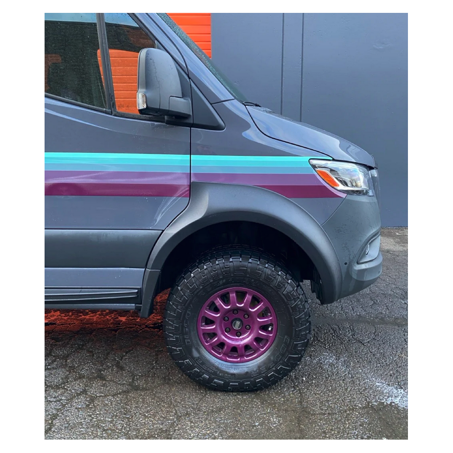 Elargisseurs d'ailes avant gros mdèles pour MERCEDES SPRINTER W907 Terrawagen Elargisseurs d'ailes avant gros mdèles pour MERCEDES SPRINTER W907 Terrawagen