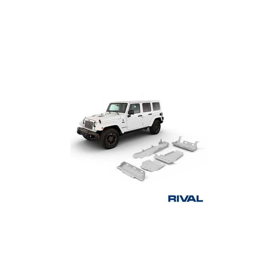 Plaques de protection (kits) Jeep Wrangler 2007-2018 2,8l CRD Plaques de protection (kits) Jeep Wrangler 2007-2018 2,8l CRD