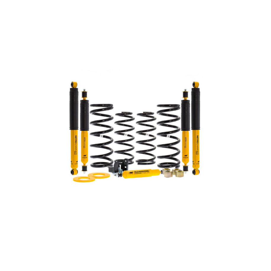 Upgrade Toyota LC 100 series 1998 2002 Petrol - front (0 - 50 Kg) - rear -30mm (Medium)