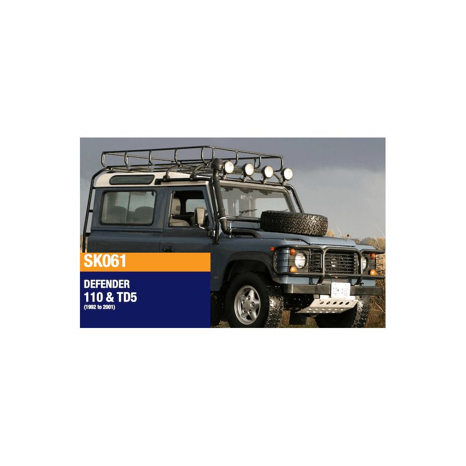 Kit Suspension +40mm Land Rover Defender 110 Et Td5 1992 2001 Terrain Tamer par Montpellier4x4
