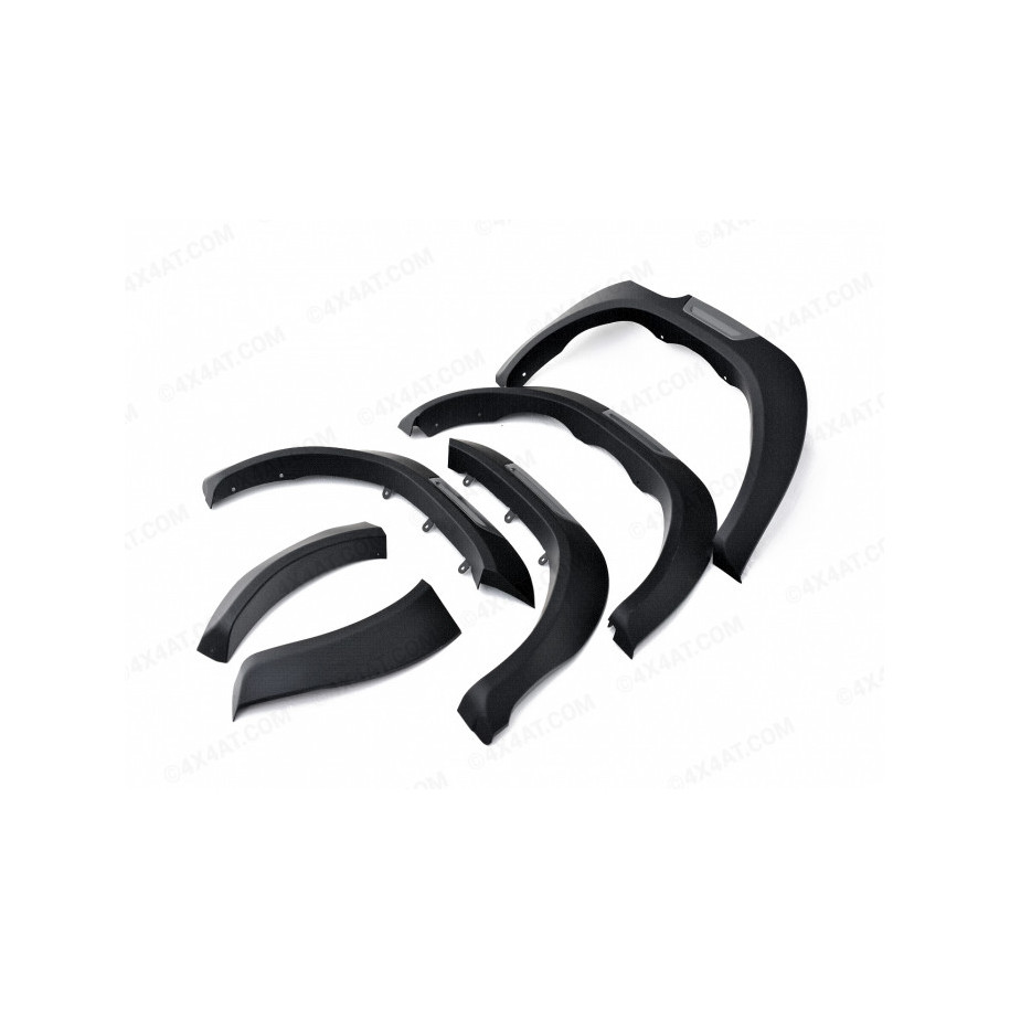 Kit d'extension de passage de roue bicolore pour Toyota Hilux 2021Extra Cab