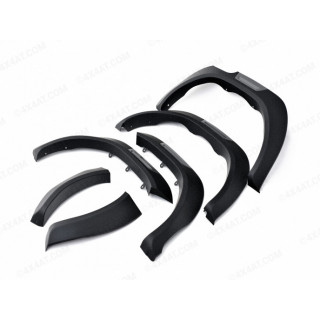 Kit d'extension de passage de roue bicolore pour Toyota Hilux 2021Extra Cab