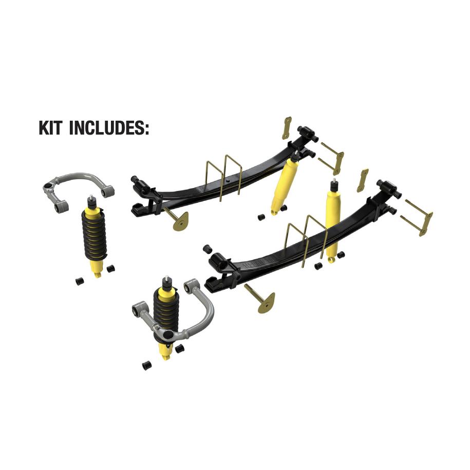 Kit suspension +40mm Mitsubishi L200 2015-actuel Kit suspension +40mm Mitsubishi L200 2015-actuel