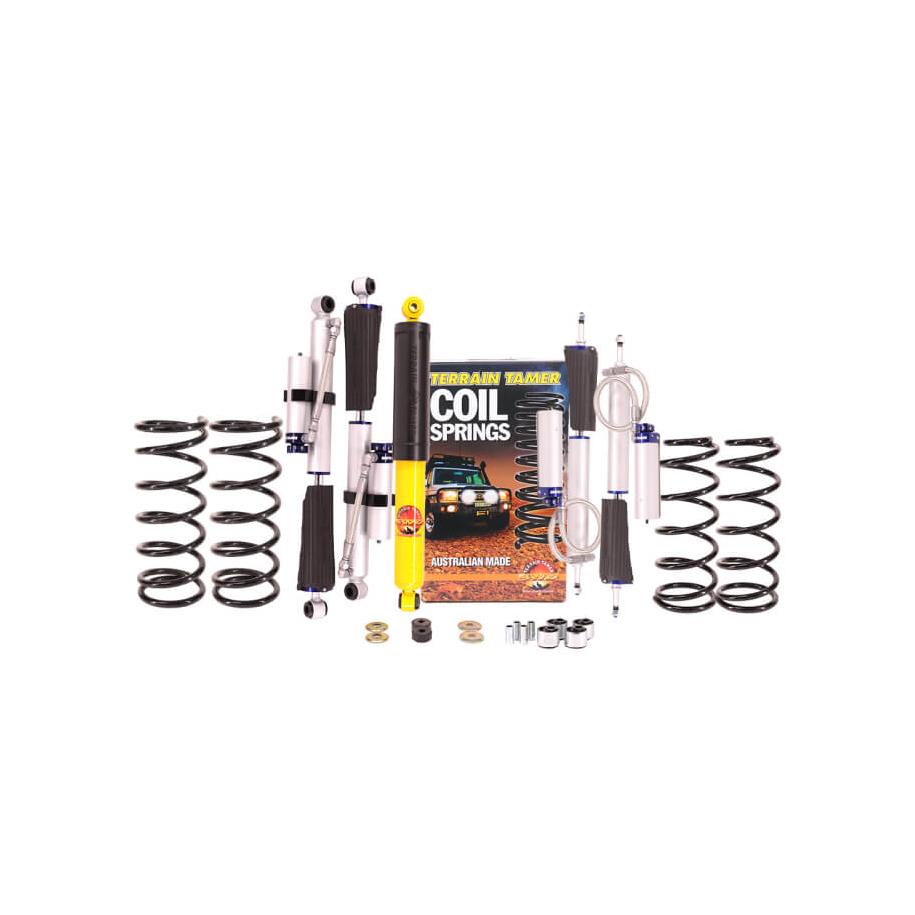 Kit suspension +50mm Terrain Tamer Patrol MQ phares ronds avant 1983