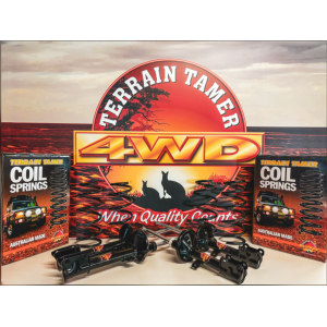 Coil Springs & Camber Adjusting Bolts Terrain Tamer by Montpellier4x4