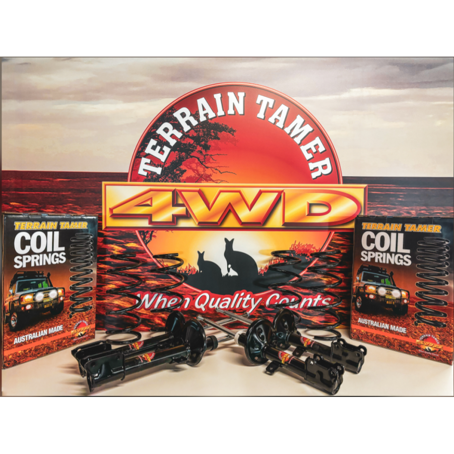 Coil Springs & Camber Adjusting Bolts Terrain Tamer by Montpellier4x4