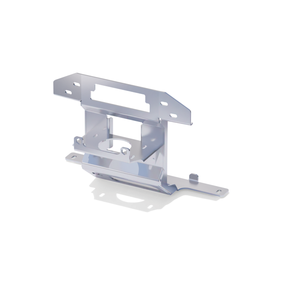 N4 winch mounting plate for Dacia Duster II and III N4-KMT003