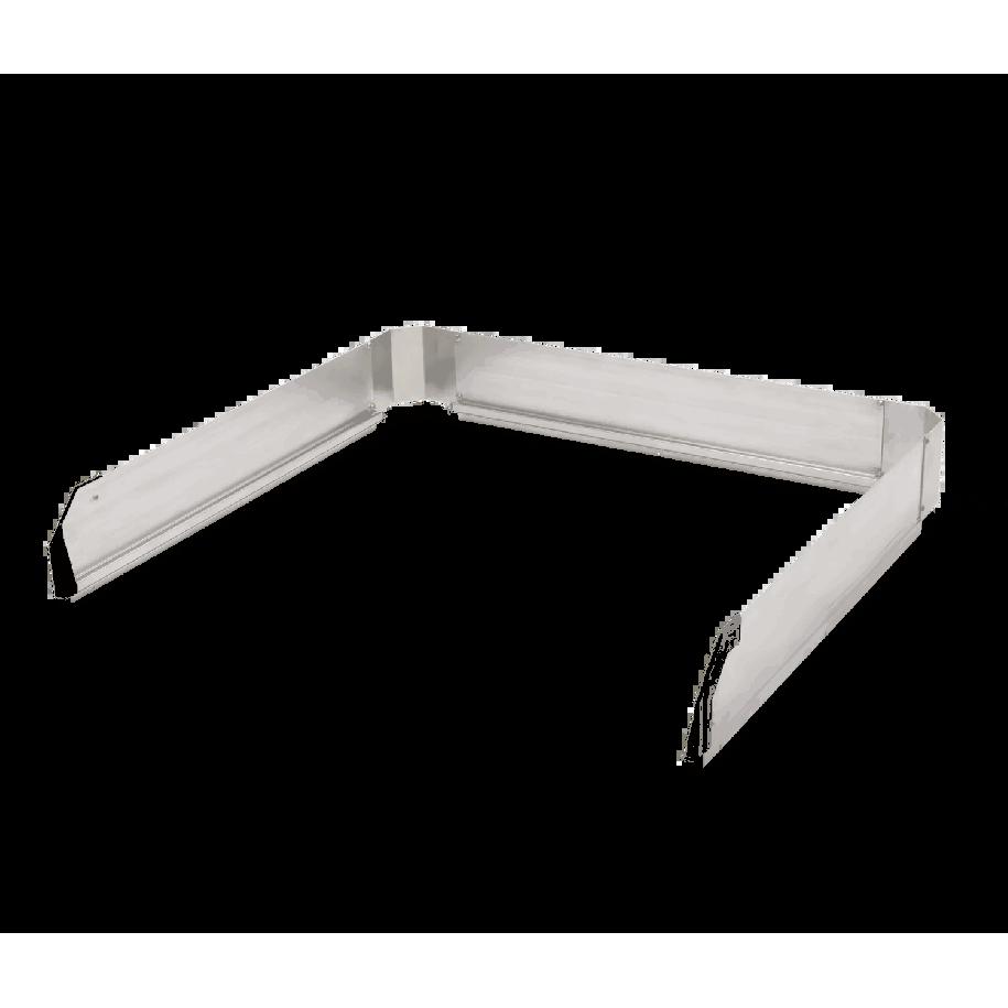 Panneaux latéraux hauts en aluminium pour largeur de plateau 48 (1251 mm)