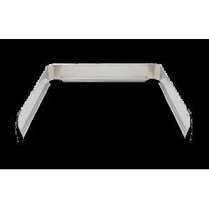 Panneaux latéraux hauts en aluminium pour largeur de plateau 48 (1251 mm)
