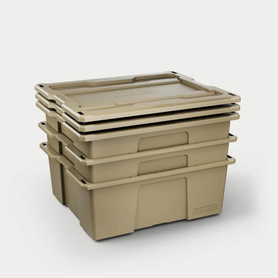 D-co Bin 32 - D-co bin with snap on lid - one (1) set of three (3) - all black D-co Bin 32 - D-co bin with snap on lid - one (1) set of three (3) - all black