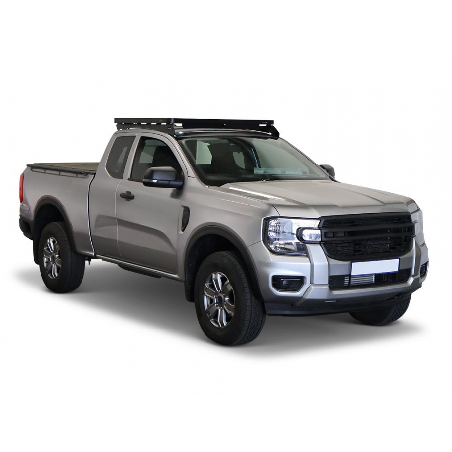 Ford Ranger T6.2 Wildtrak/Raptor Cabine allongée (2023-actuel) Kit de barres de toit Slimline II / Profil bas