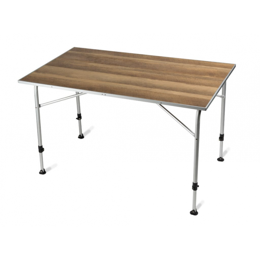 Table pliable effet chêne clair Zéro de Dometic / Grande