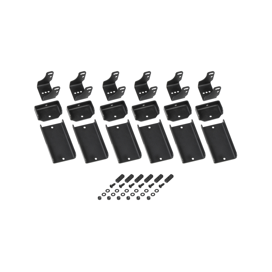 Kit Pieds De Galerie Rival - Montage Hardtop Alu-cab Ou Rsi