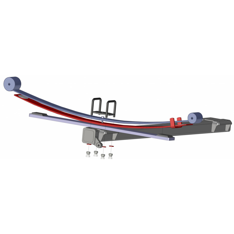 Mercedes X-Class additional leaf spring