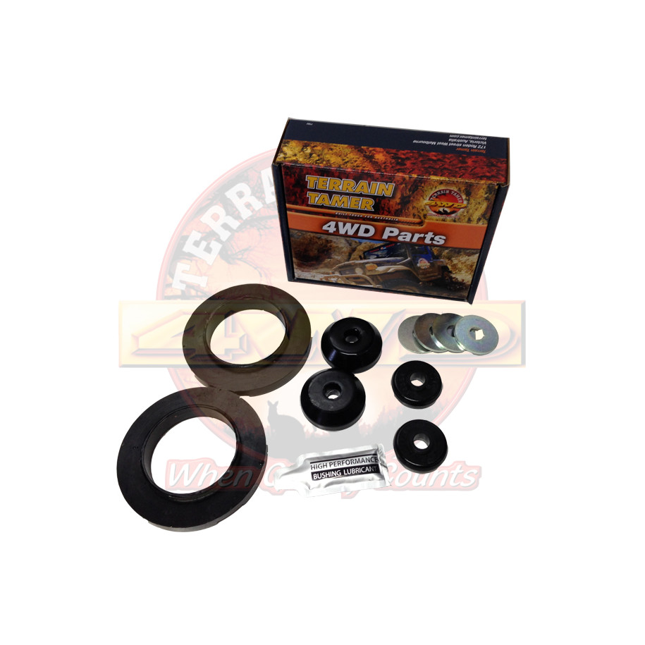 STRUT MOUNT BUSH KIT POLYURETHANE 2WD & 4WD
