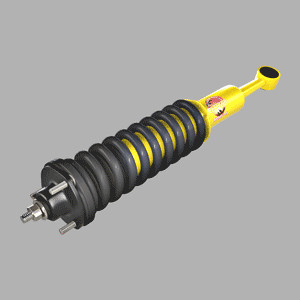 RESSORTS/AMORTISSEURS PRÃ‰MONTÃ‰S RÃ‰HAUSSE +40MM TARAGE 100KG+