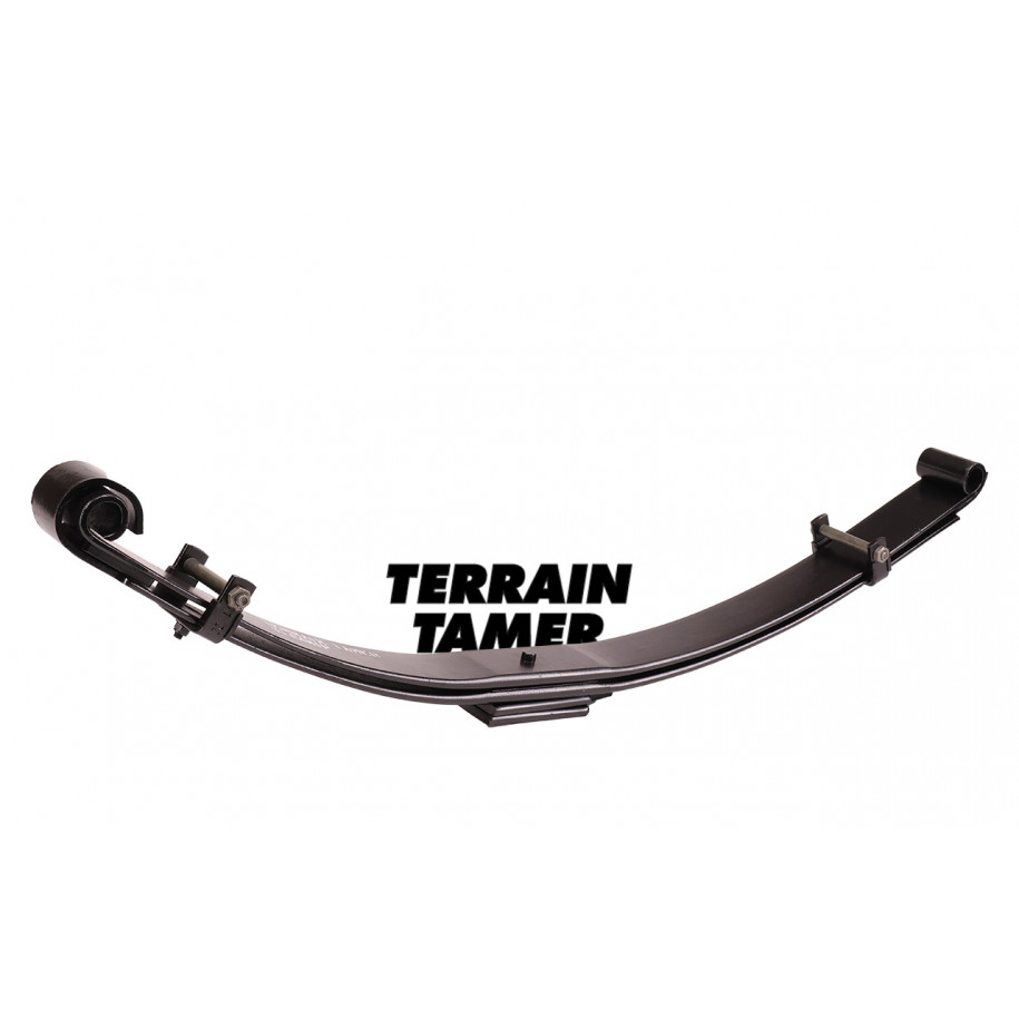 LEAF SPRING FRONT PARABOLIC RAISED 50MM 0-100KG