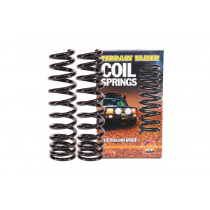 COILS FRONT RAISED 40MM 100KG + WITH B/BAR TAPERED WIRE V8