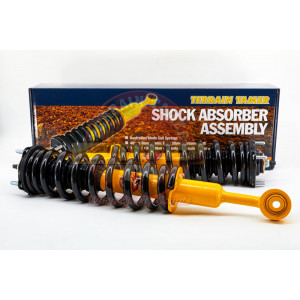 RESSORTS/AMORTISSEURS PRÃ‰MONTÃ‰S RÃ‰HAUSSE +40MM TARAGE +100KG