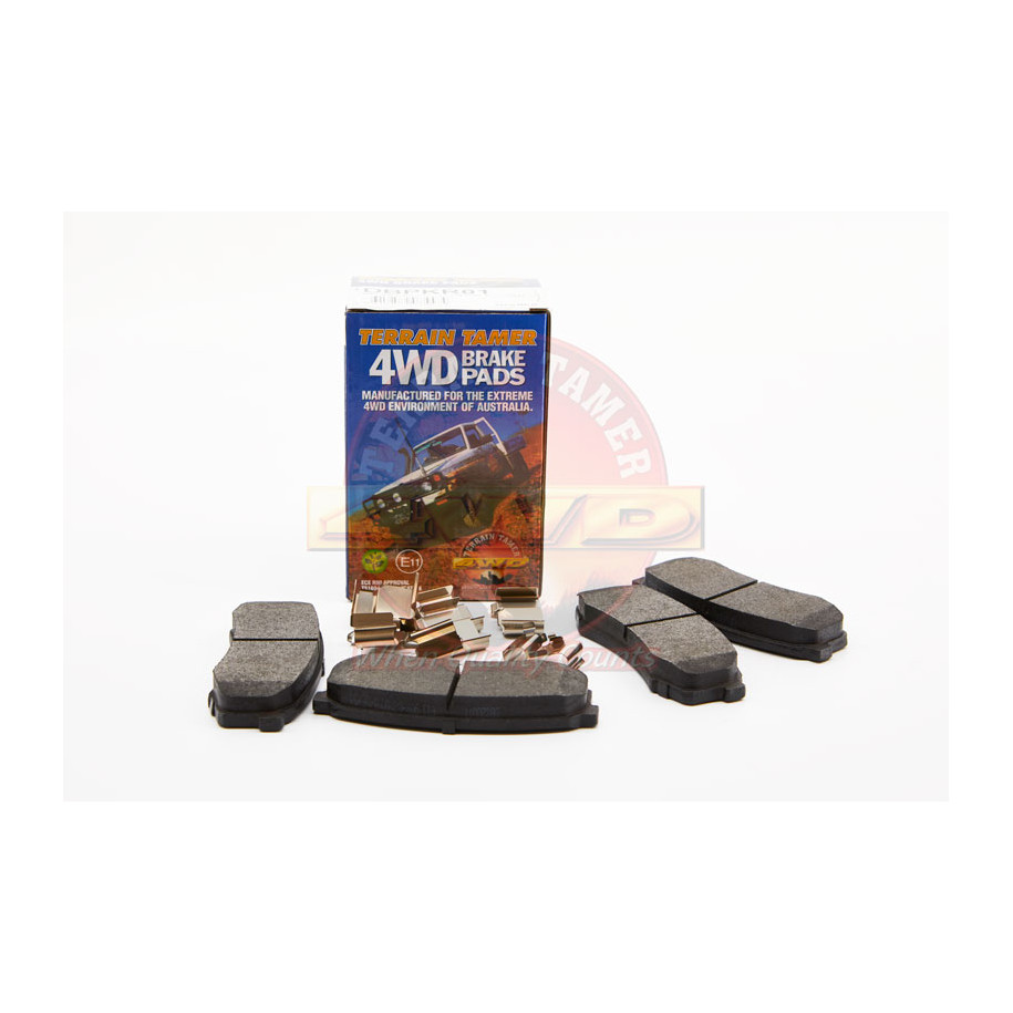 PLAQUETTES ARRIERE ET KIT DE MONTAGE