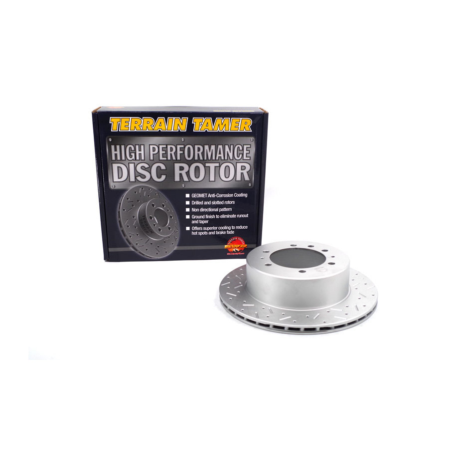 DISQUE DE FREIN POINTÃ‰/RAINURÃ‰ ARRIÃˆRE SAUF 4.8L ESSENCE