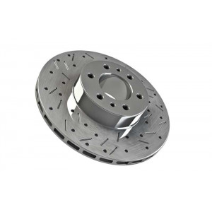 DISQUE DE FREIN POINTÃ‰/RAINURÃ‰ AVANT