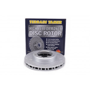 DISQUE DE FREIN POINTÃ‰/RAINURÃ‰ AVANT