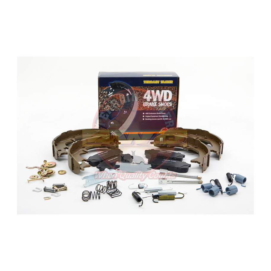 KIT COMPLET DE FREINAGE AVANT & ARRIÃˆRE