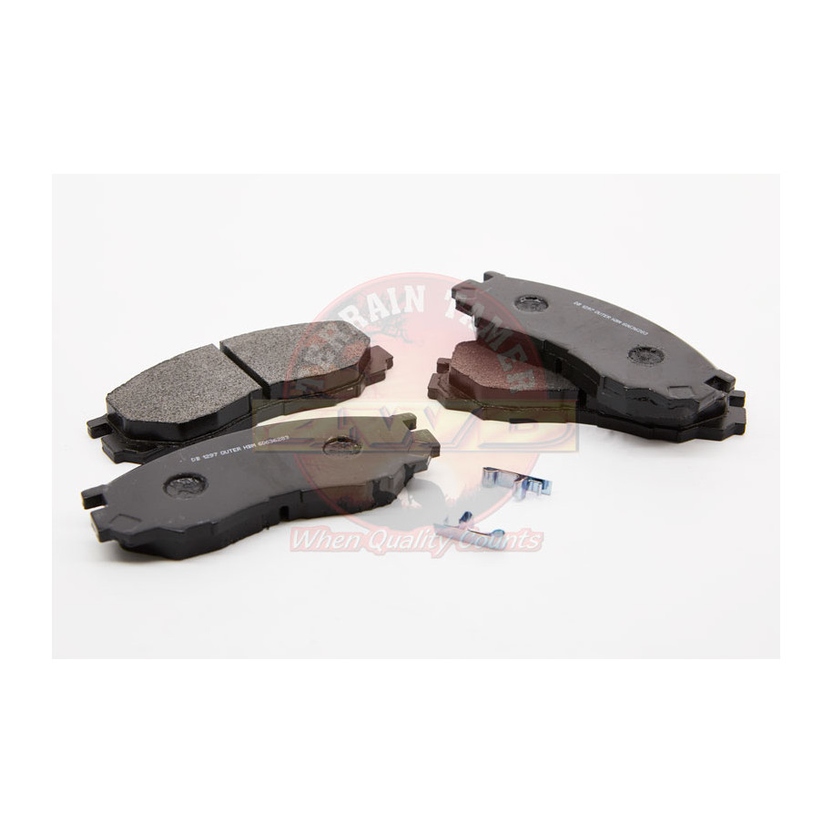 PLAQUETTES DE FREIN AVANT Ã‰TRIER SIMPLE PISTON