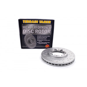 T/T DIMPLED & SLOTTED ROTOR FRONT EXCEPT 4.8L EFI