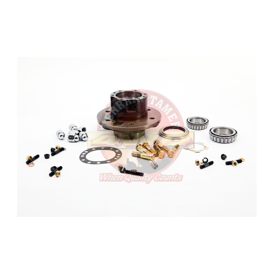 HUB ASSY KIT FRONT  INC OE BEARINGS STUDS NUTS WASHER SEALS