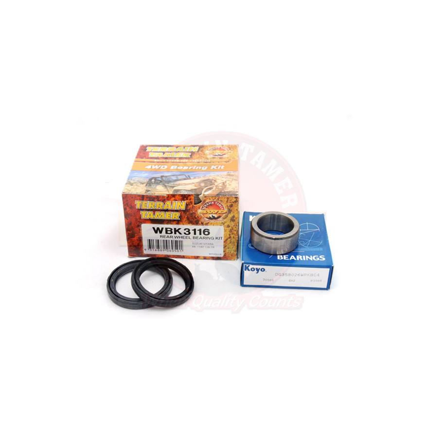 KIT ROULEMENT DE ROUE ARRIÈRE SUZUKI VITARA CHASSIS COURT