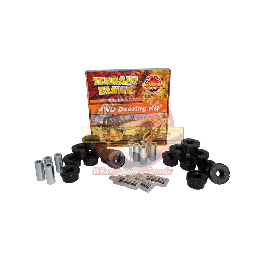 KIT SILENT-BLOCS TIRANTS DE PONT SUPÉRIEUR ET INFÉRIEUR