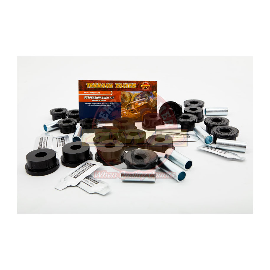 BUSH KIT REAR CONTROL/RADIUS/TRAILING ARM