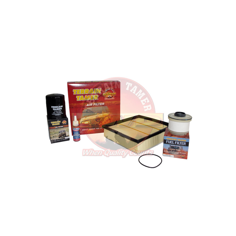 KIT FILTRES ISUZU 2.5L & 3.0L TURBO DIESEL CLIM MANUELLE