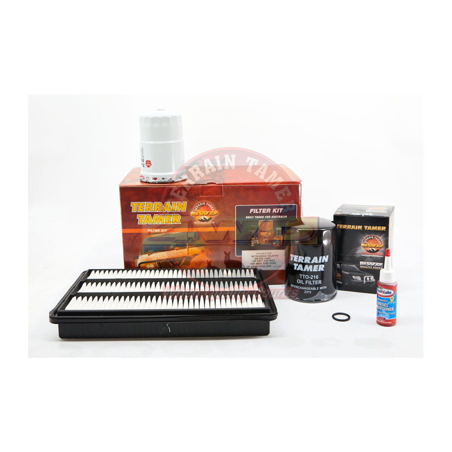 KIT FILTRES MITSUBISHI PAJERO NM NP 4M40 4M41