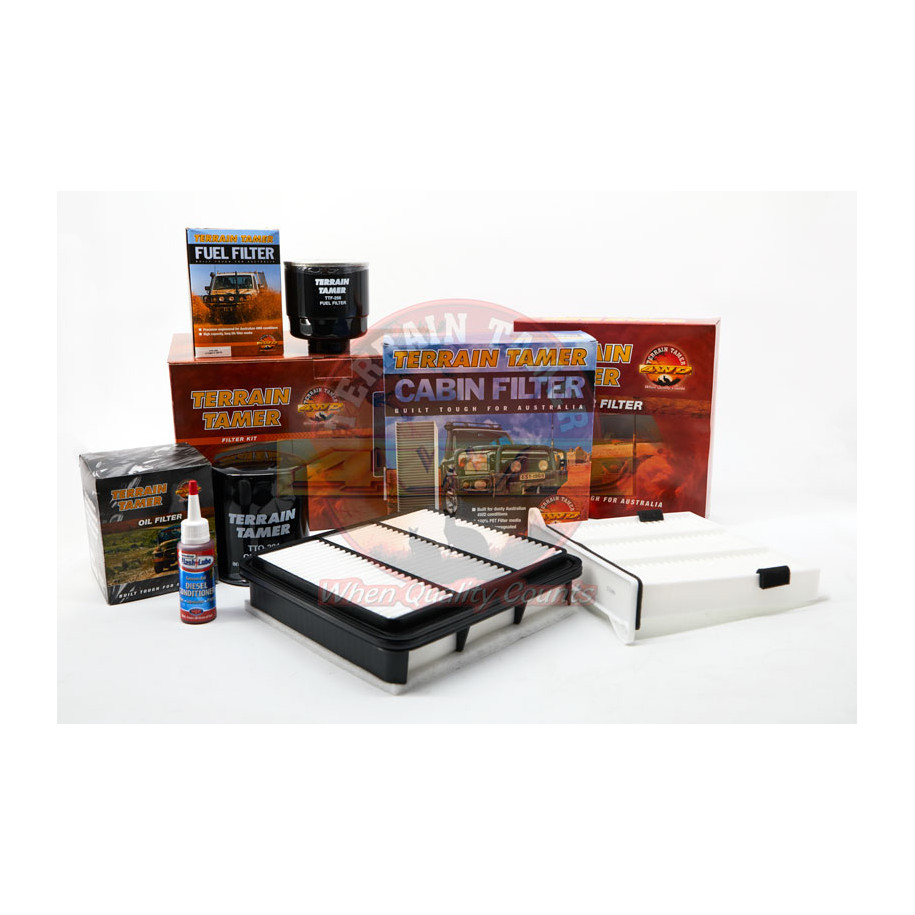 KIT FILTRES MITSUBISHI L200 ML/MN 4D56T 2.5L TURBO