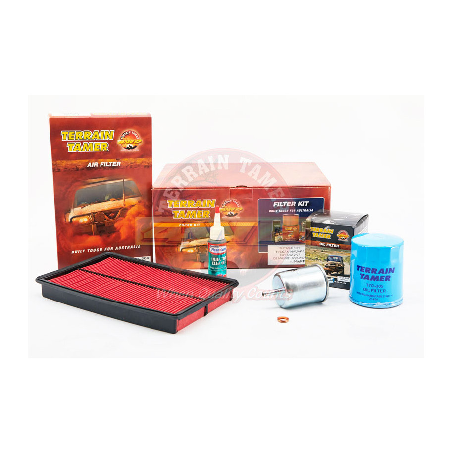 KIT FILTRES NISSAN NAVARA D21 VG30E