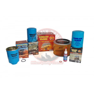 KIT FILTRES TD42T SANS INTERCOOLER AVEC FILTRE Ã€ AIR ROND