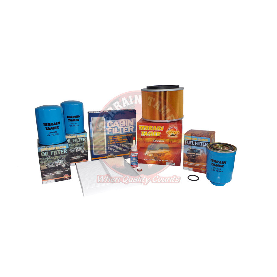 KIT FILTRES TD42TI 4.2L TURBO COMPATIBLE INTERCOOLER 5/02