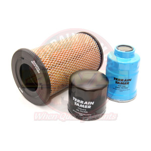 KIT FILTRES NISSAN NAVARA D22 YD25T 2.5L TURBO 2/08-