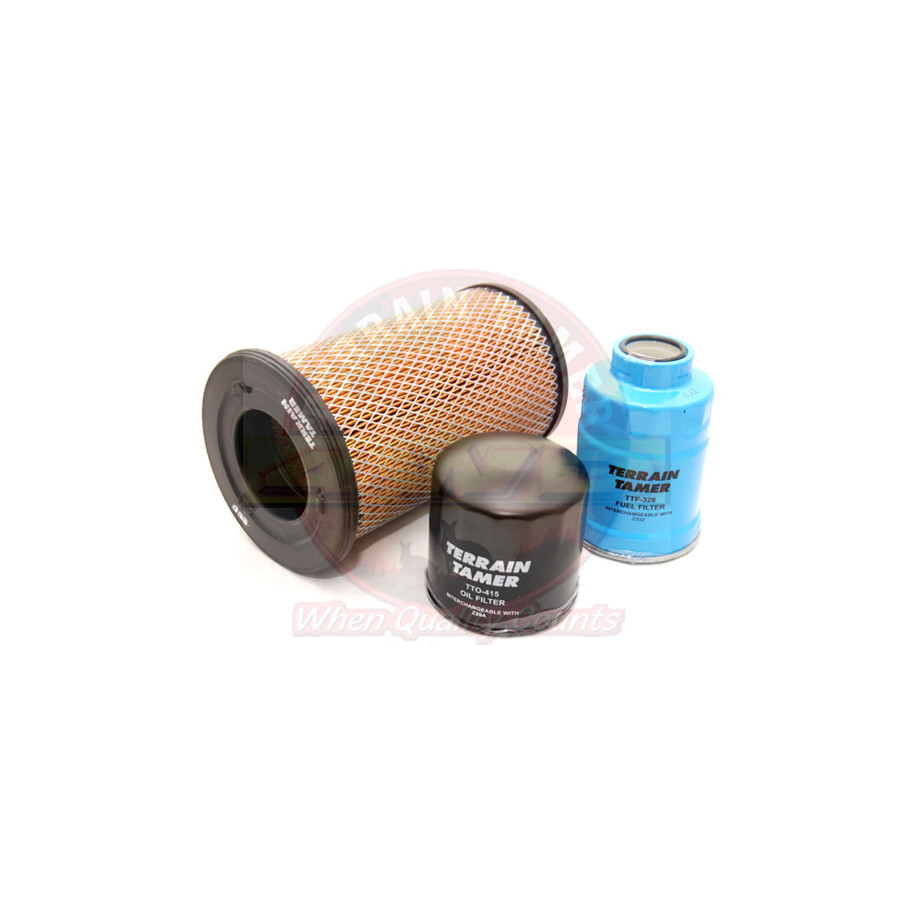 KIT FILTRES NISSAN NAVARA D22 YD25T 2.5L TURBO 2/08-