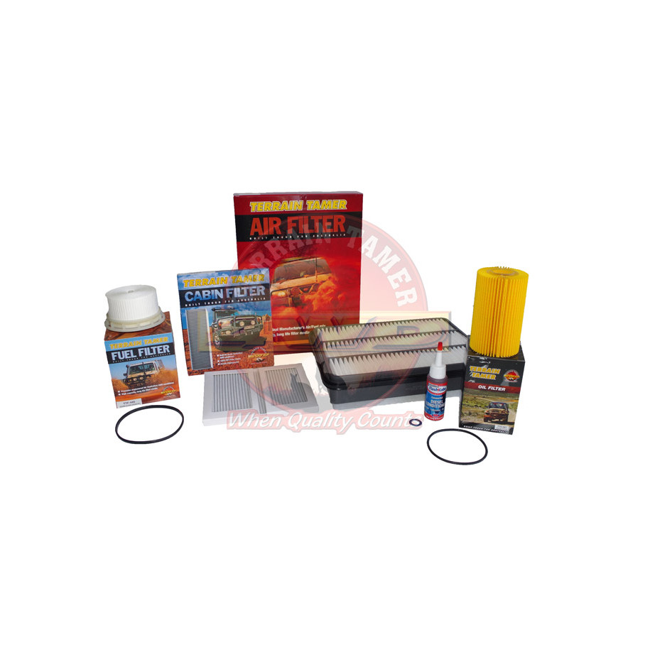 KIT FILTRES LANDCRUISER VDJ76/78/79