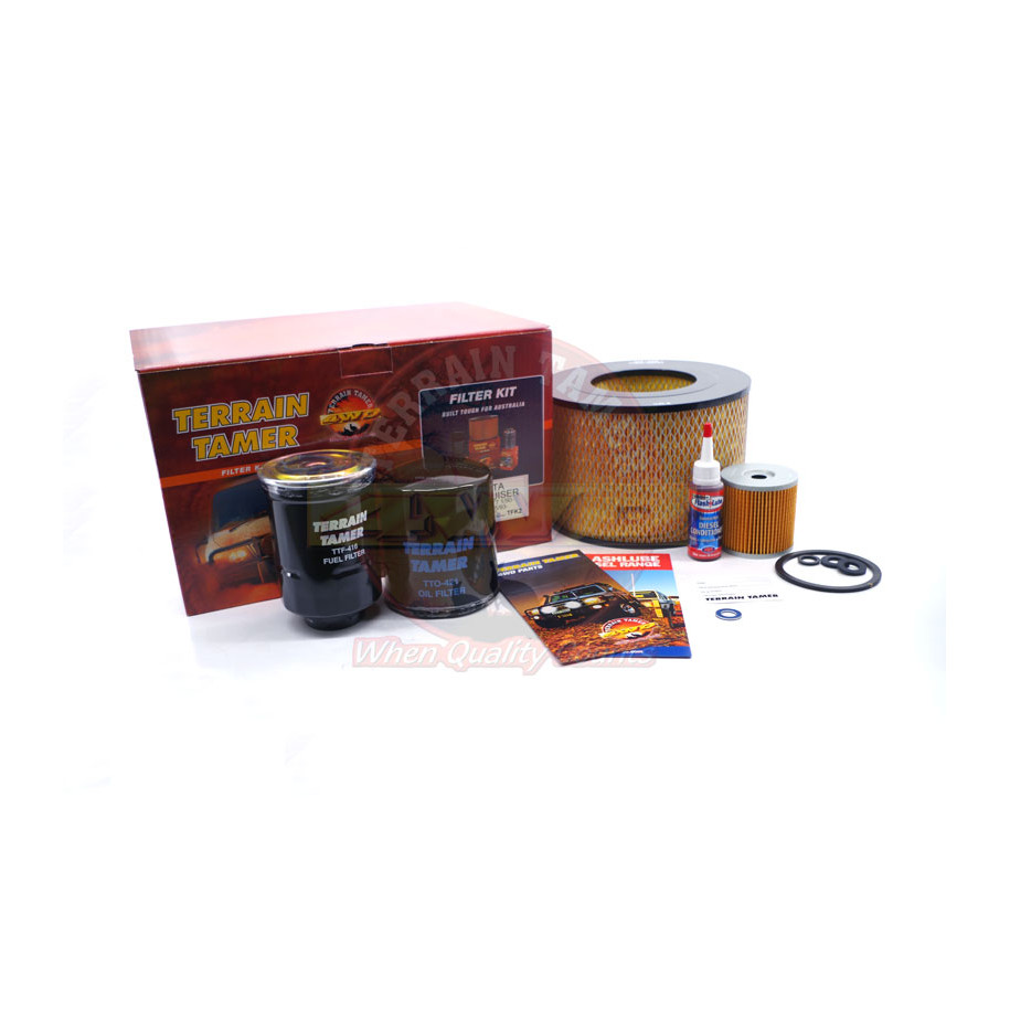 KIT FILTRES  AVEC FILTRE CARBURANT PRIMAIRE ET SECONDAIRE