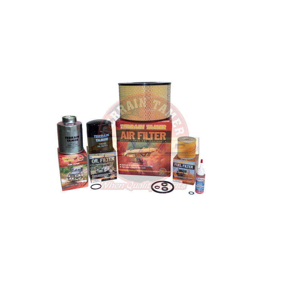 KIT FILTRES AVEC FILTRE CARBURANT PRIMAIRE ET SECONDAIRE