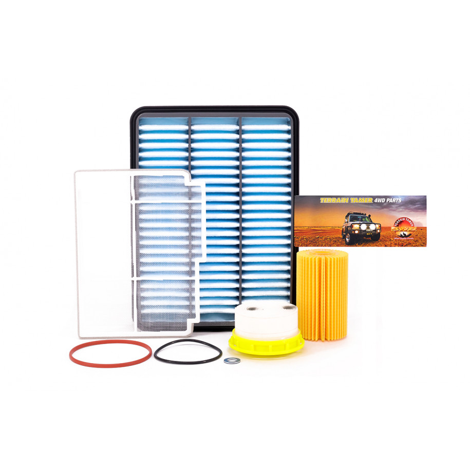 KIT FILTRES LANDCRUISER VDJ76/78/79 2007-2019 ORIGINE