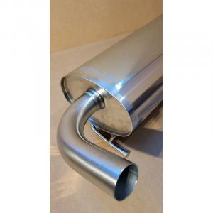 Silencieux arrière avec tube de sortie Suzuki Jimny 1.3L essence 80-85hp 2000-2018 SUZU102