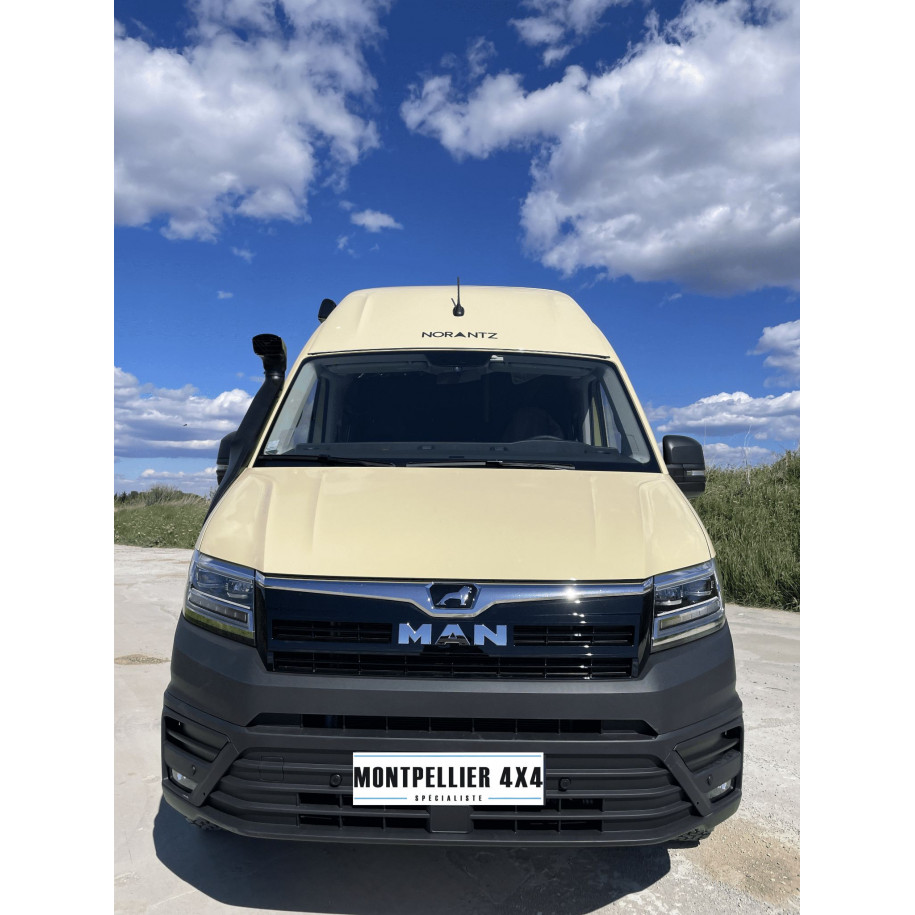 Préparation d'un MAN TGE beige