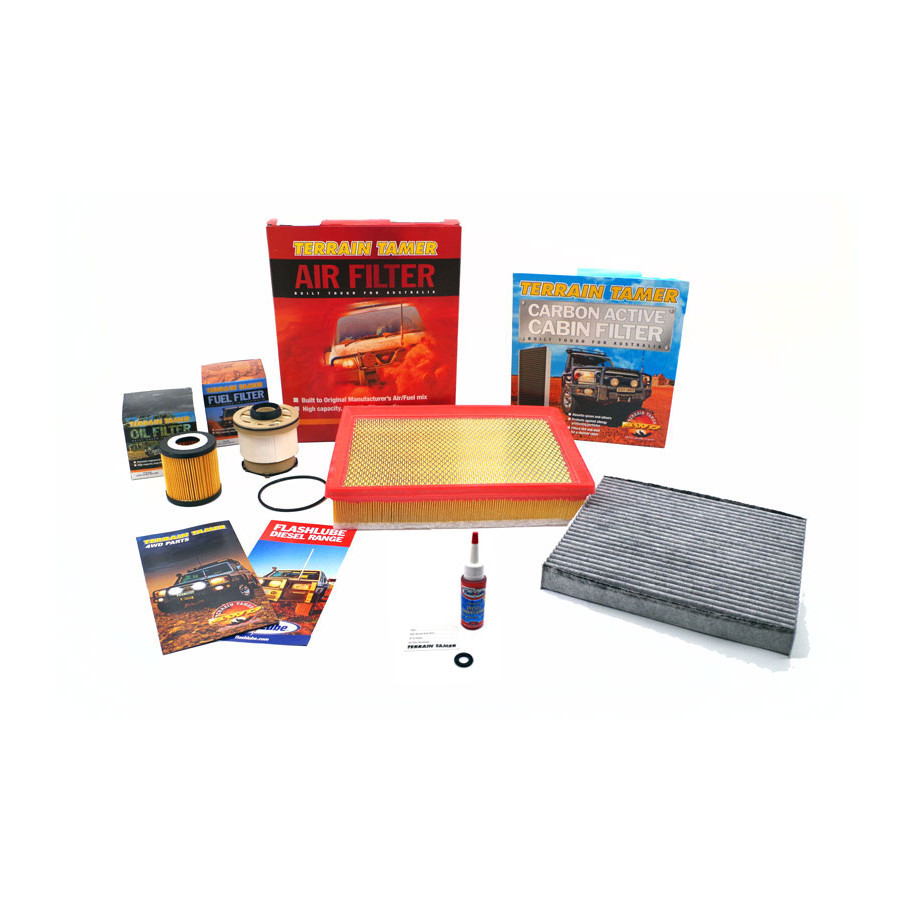 KIT FILTRES FORD EVEREST RANGER RAPTOR 2.2 3.2L PANEL A/F